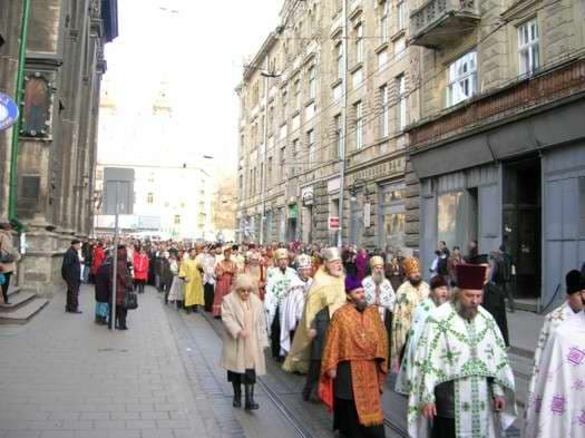 Вулицями Львова пройде Хресна хода