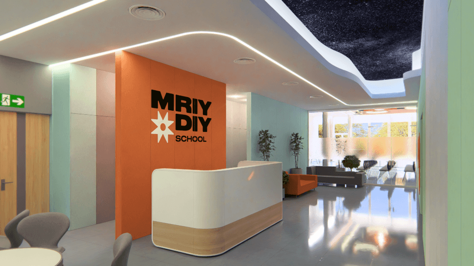 Так виглядатиме MriyDiy High School на Ducks’ Lake, наразі на локації ведуться ремонтні роботи