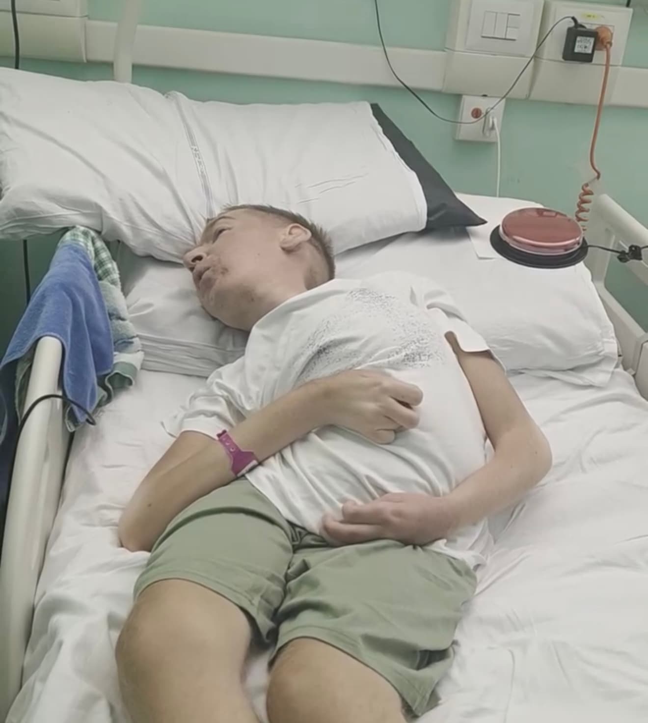 Скриншот з відео Назарія Гусакова