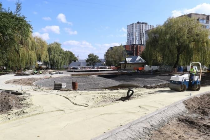 Реконструкцію озера на вулиці Панча планують завершити до наступного Дня Львова
