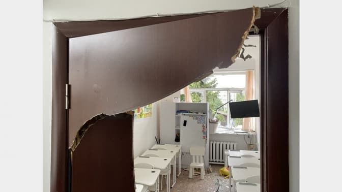 У двох навчальних закладах Львова, які постраждали від ворожої атаки, знову навчаються діти