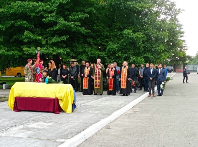 У Львові попрощались з військовим-кіборгом Донецького аеропорту. Фото