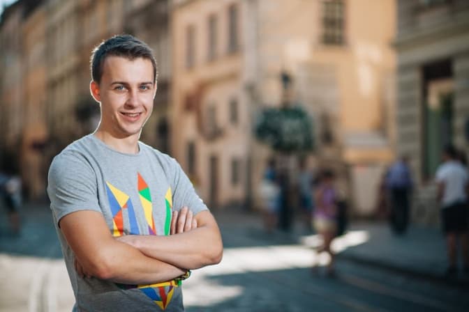 Львівський студент, який не боїться відповідальності. Відео