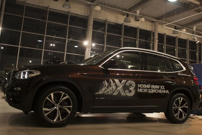 Новий BMW X3 вже у Львові. Де можна провести тест-драйв