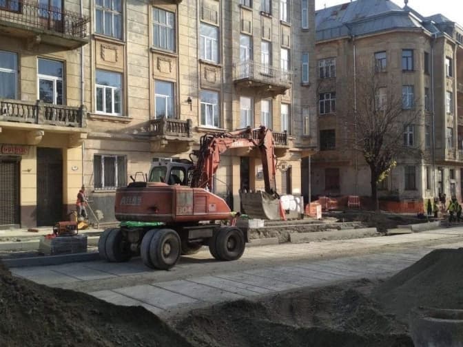 У Львові до кінця року для проїзду планують відкрити ділянку дороги від церкви Анни до вулиці Ярослава Мудрого