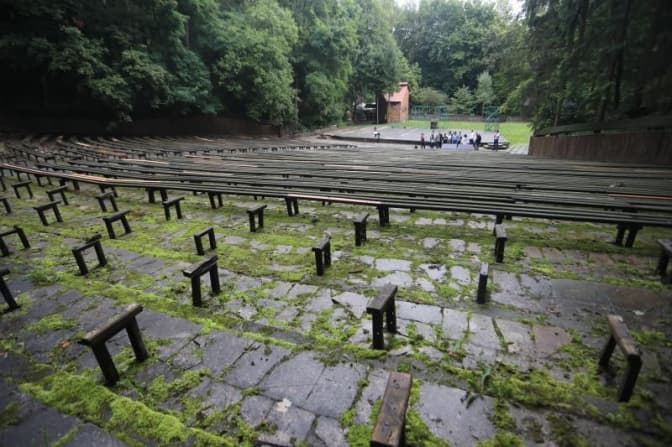 У Шевченківському гаю хочуть створити критий літній театр. Фото