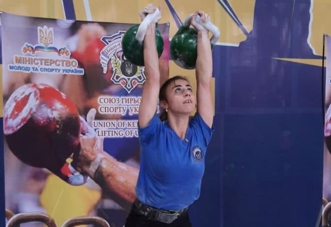 Львів’янка виборола шість золотих медалей на чемпіонаті України з гирьового спорту