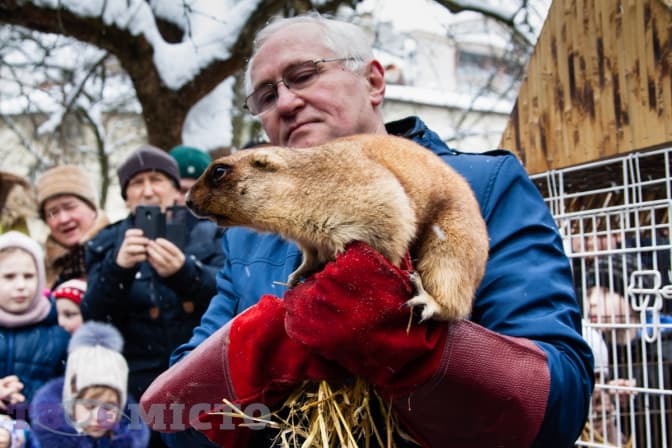 У Львові бабачиха Маруся віщує прихід весни. Відео