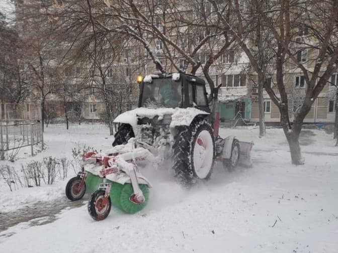 За день у Києві виявили майже тисячу порушень щодо прибирання вулиць від снігу