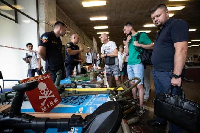 Киян запрошують взяти участь у безпекових тренінгах на одній зі станцій метро