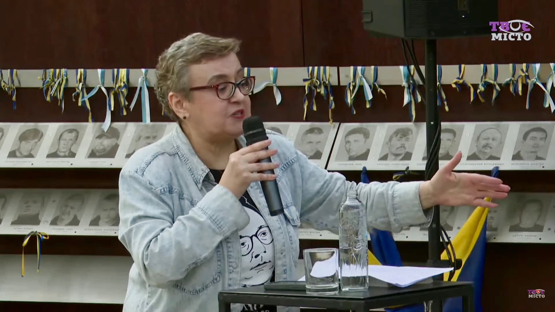 Оксана Забужко / Скриншот з відео "Твого міста"