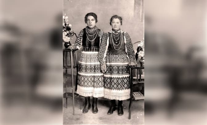 Вишита запаска. Село Бродки, тепер Стрийського району Львівської області. 1930-ті роки, Опілля