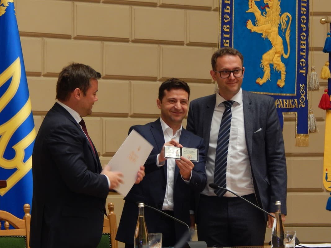 Як Зеленський жартував у львівському університеті. Репортаж. Фото