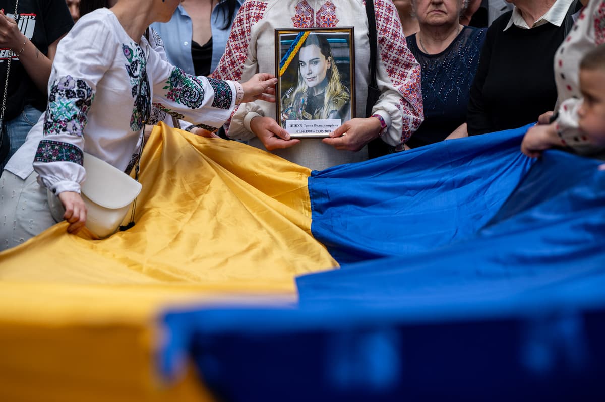 40 днів з смерті 25-річної Ірини Цибух із позивним «Чека». Підсумки доби