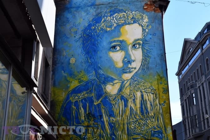 У центрі Львова з'явився новий мурал. Фотофакт