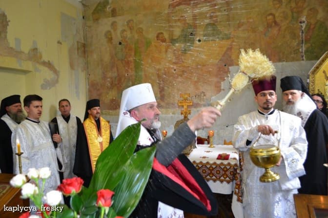 У Львові відкрили каплицю з унікальними фресками. Фото