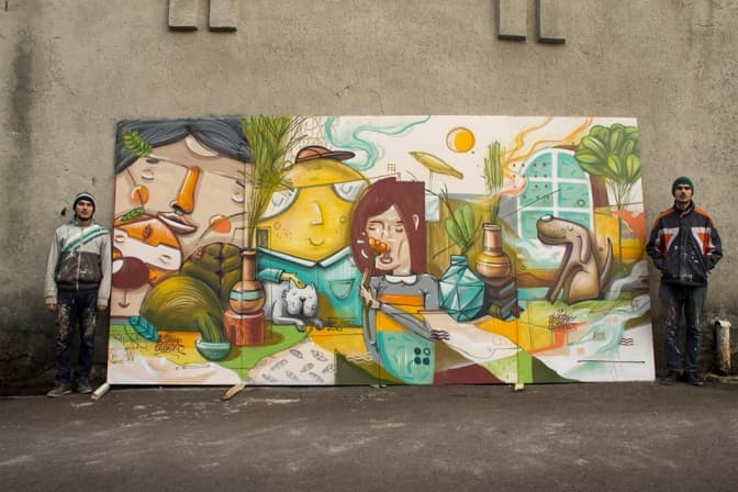 Фото дня у Львові: картина для дитячої лікарні