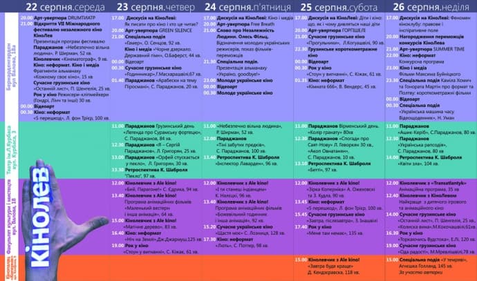 У Львові стартував щорічний фестиваль «КіноЛев». Програма