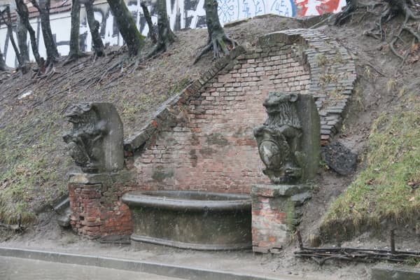 Частину бруківки з вулиці Стуса у Львові замостять біля «Криниці з Левами»