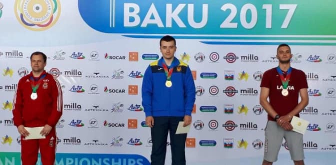 Львів'янин став чемпіоном Європи з кульової стрільби. Фото