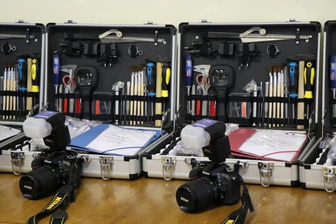 Криміналісти Львівщини отримали нове обладнання від Євросоюзу