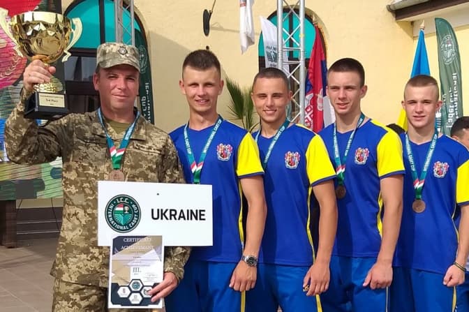 Спортсмени Львівської академії сухопутних військ посіли третє місце на міжнародних змаганнях