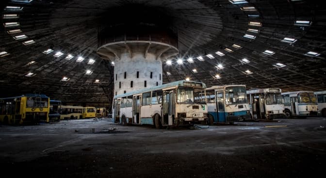 Модерністський автопарк №7. Комісія Київради розглянула петицію, але охоронний статус поки не надала