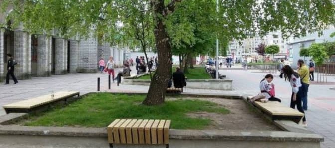 Львів’ян запрошують на презентацію лавок для мрій у Сквері Гідності