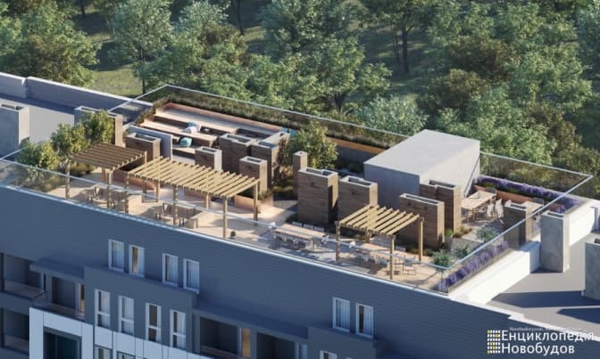 У Львові знижка на квартири біля парку та з релакс-зоною на даху. Візуалізація