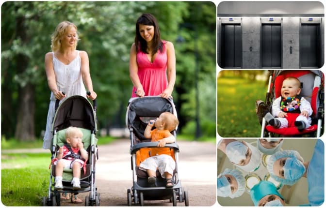 Чи можуть батьки із візочком користуватися ліфтом у поліклініці