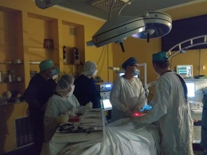 У дитячій лікарні у Львові вперше провели операцію за новою методикою