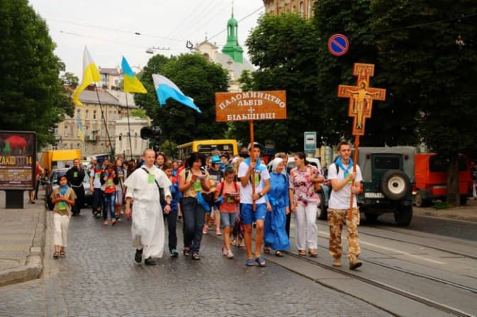 До уваги водіїв: вулицями Львова пройде проща. Маршрут