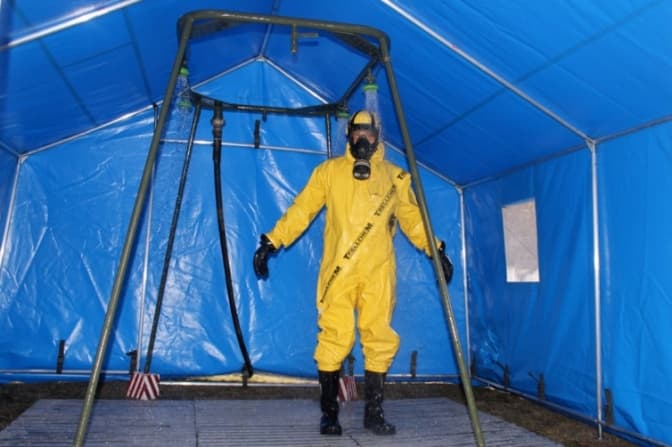 На Львівщині планують встановити деконтамінаційні пункти. Для чого вони потрібні