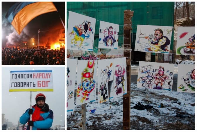 У Львові відкриють вуличну виставку «Художник на Майдані: минуле і сьогодення»