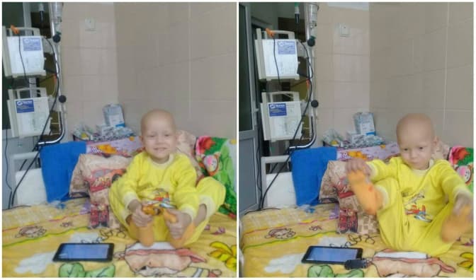 Львів’ян просять допомогти 3-річному Макару побороти рак