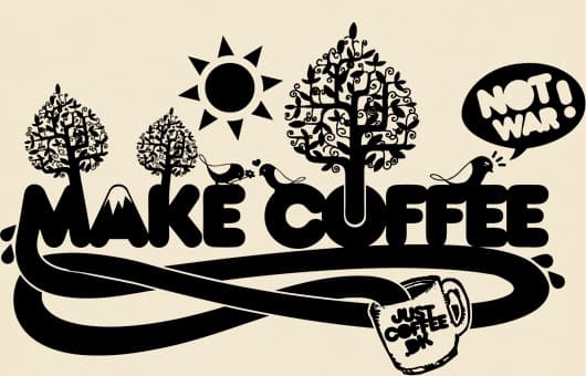 У Львові складатимуть кавове панно Make coffee. Not war