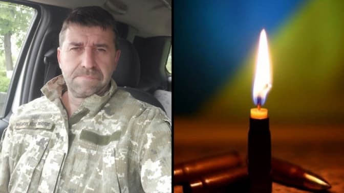 На Львівщині зустріли загиблого на війні військового Володимира Малюгу