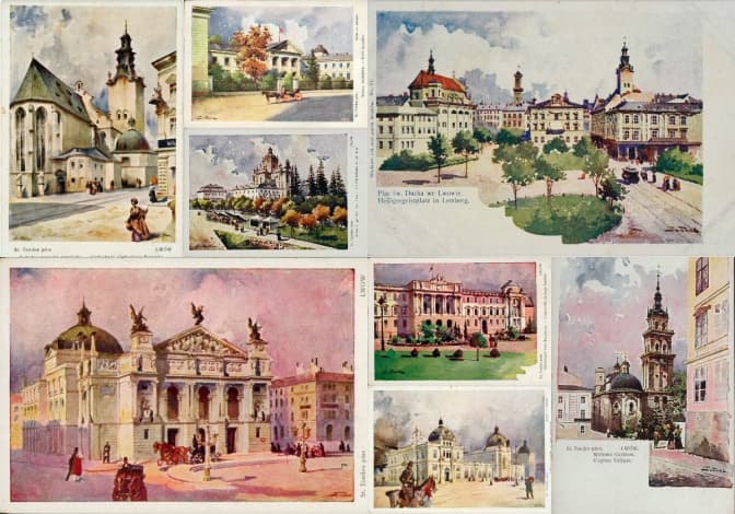 Львів мальований: 20 міських пейзажів від польського художника