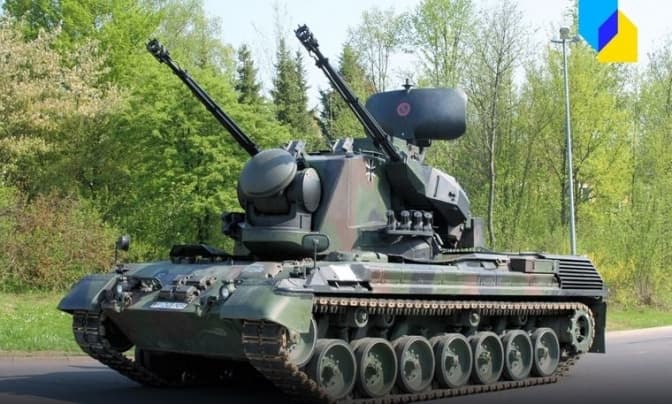 Зенітна самохідна установка Gepard/Фото ілюстративне