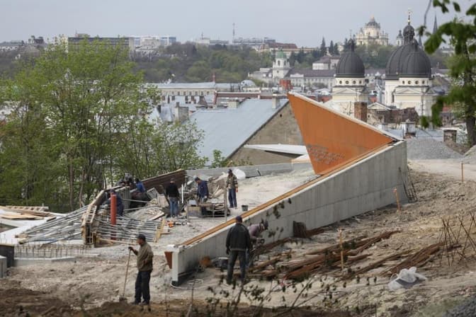 Як виглядає майбутній Меморіал Героям Небесної сотні. Актуальні фото