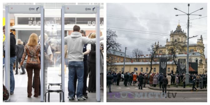 До пам’ятника Шептицькому львів’яни потраплятимуть лише через металодетектори
