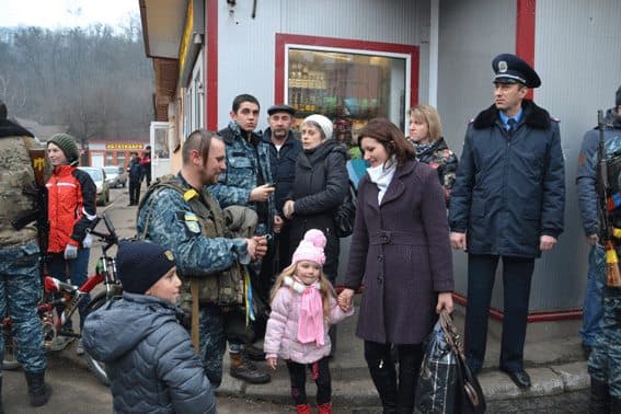 Із АТО до Львова повернулися 30 правоохоронців. Фото