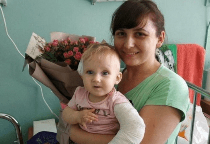 Львів’ян просять допомогти 11-місячній Насті із рідкісною хворобою