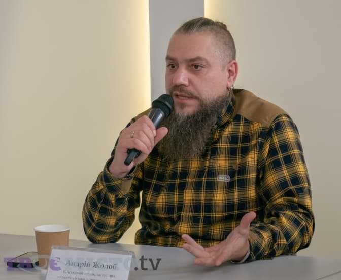 «Найбільша проблема – не коли йдеш в армію, а коли виходиш», – Андрій Жолоб про «страшилки» і проблеми ветеранів