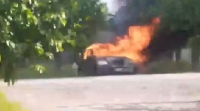 Командир львівської бригади навмисно підірвав автомобіль, який напередодні передали волонтери