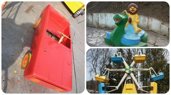 Атракціони у Парку культури прикрасять Великодніми орнаментами