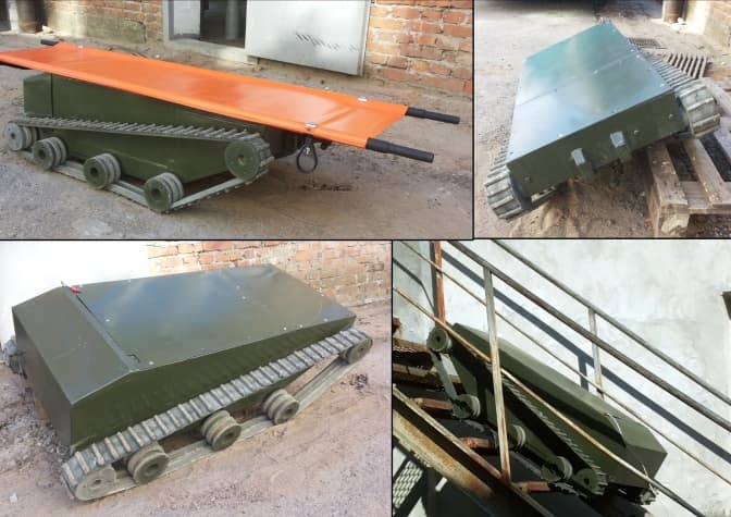 У Львові розробили всюдихід для АТО, який може везти на собі 300 кг