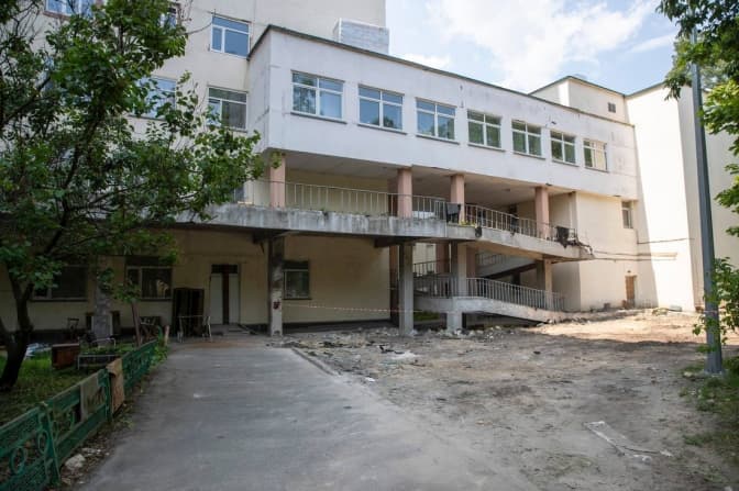 В Києві триває капітальний ремонт Київського міського госпіталя