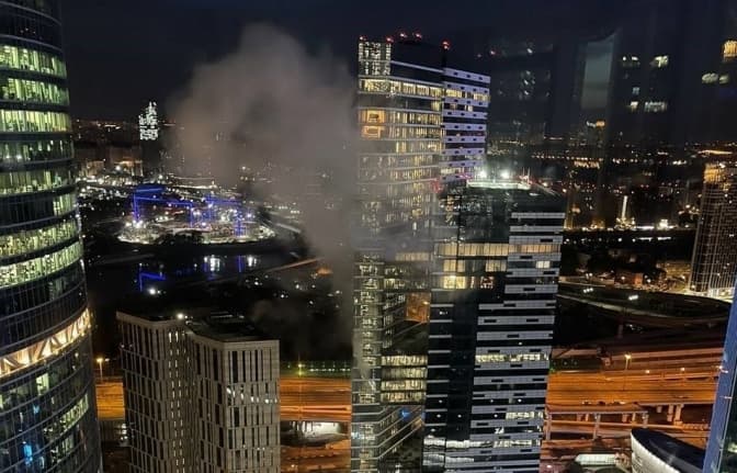 Вночі дрони знову атакували москву