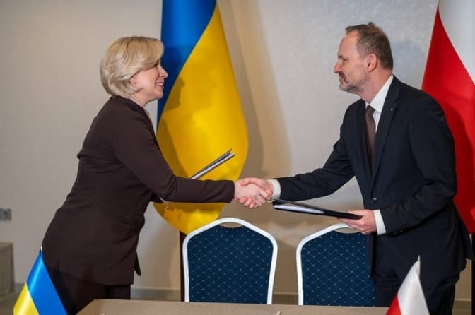 Верещук у Львові зустрілася із польським міністром. Про що говорили